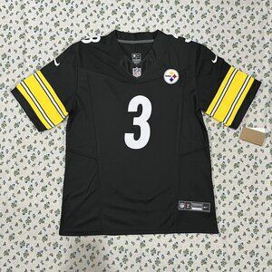NFL Pittsburgh Steelers Black Jersey #3 Wilson